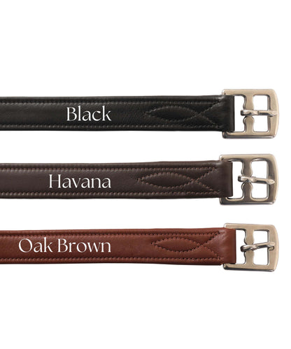 Bridles & Reins ExionPro Nylon Lined Stirrup Leathers