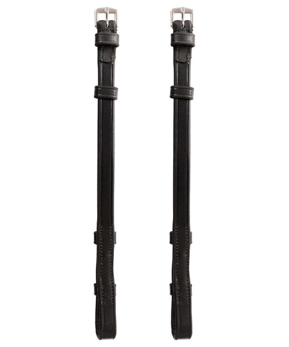 Bridles & Reins ExionPro Bridle Cheek Pieces With Hook Fastening - Matching Stitching