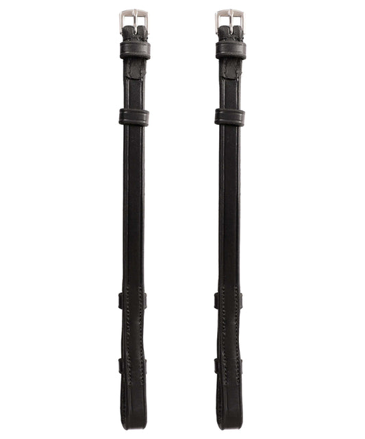 Bridles & Reins ExionPro Bridle Cheek Pieces With Hook Fastening - Matching Stitching
