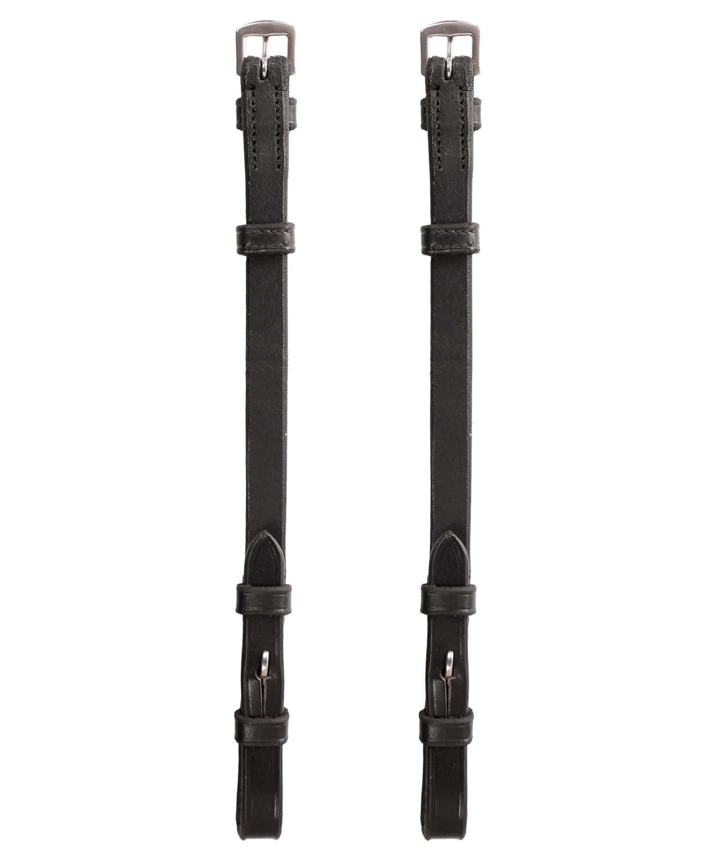 Bridles & Reins ExionPro Bridle Cheek Pieces With Hook Fastening - Matching Stitching