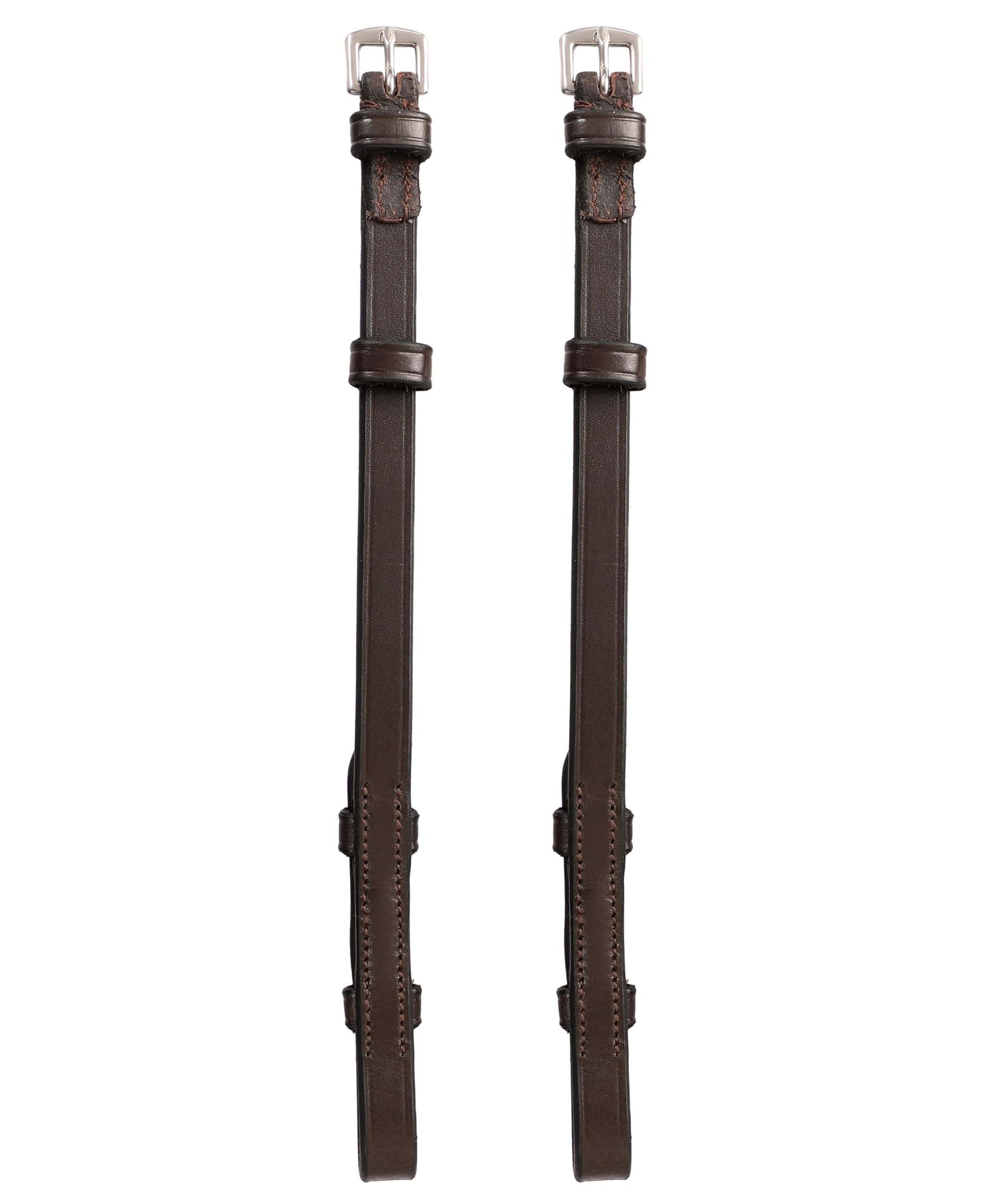 Bridles & Reins ExionPro Bridle Cheek Pieces With Hook Fastening - Matching Stitching