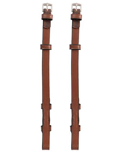 Bridles & Reins ExionPro Bridle Cheek Pieces With Hook Fastening - Matching Stitching
