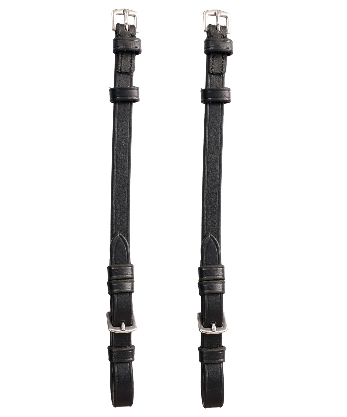 Bridles & Reins ExionPro Bridle Cheek Pieces With Buckle Fastening - Matching Stitching