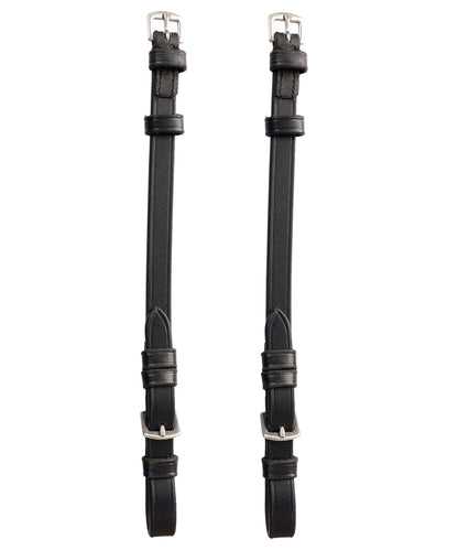 Bridles & Reins ExionPro Bridle Cheek Pieces With Buckle Fastening - Matching Stitching