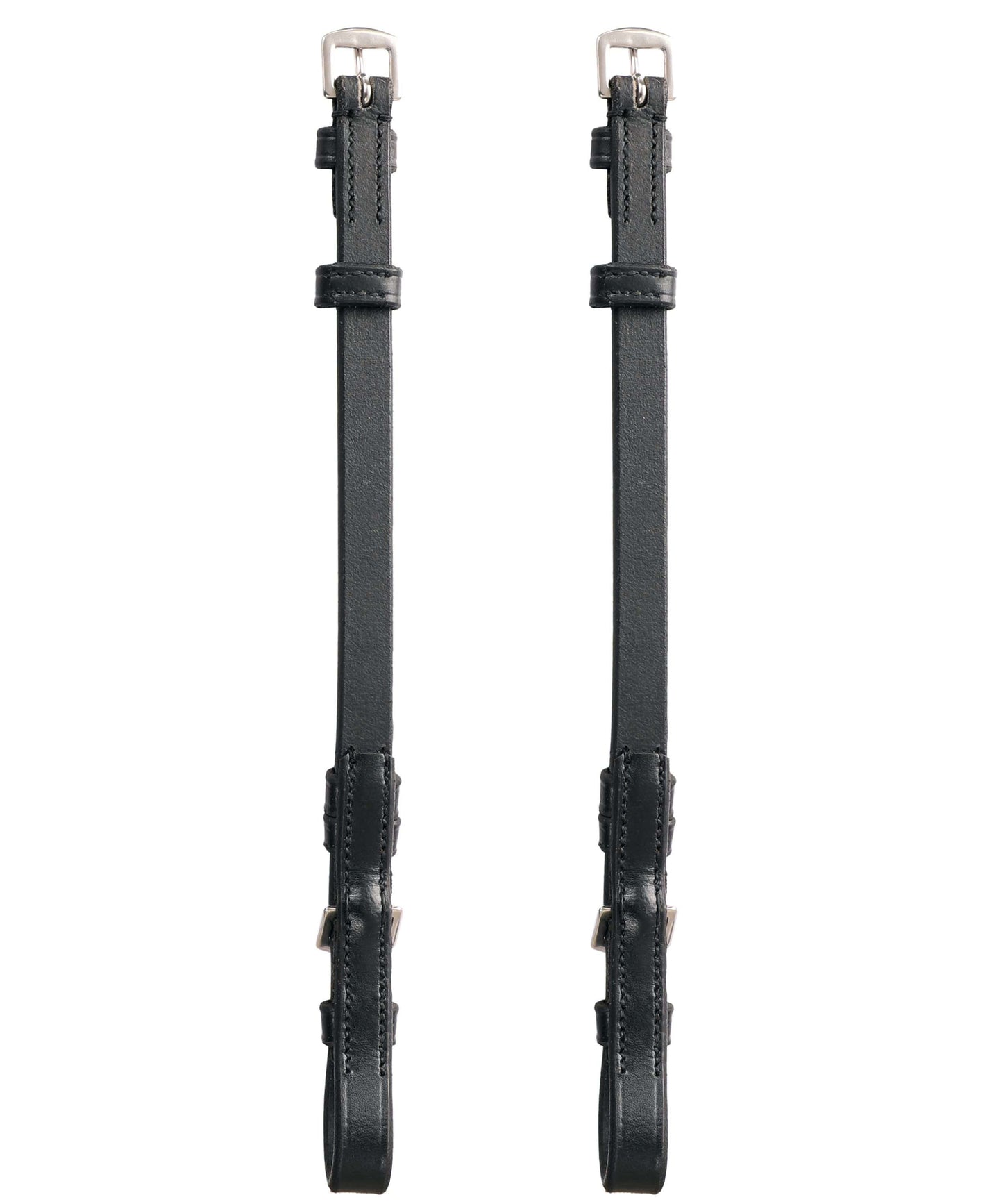 Bridles & Reins ExionPro Bridle Cheek Pieces With Buckle Fastening - Matching Stitching