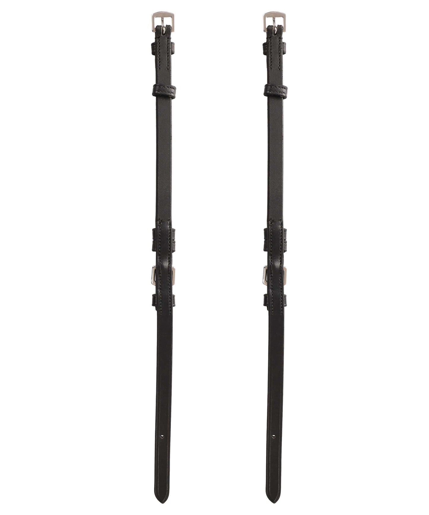 Bridles & Reins ExionPro Bridle Cheek Pieces With Buckle Fastening - Matching Stitching