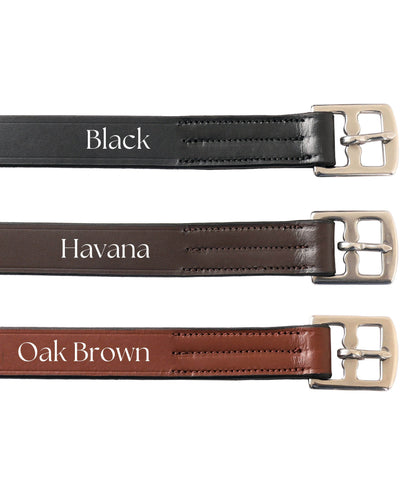Bridles & Reins ExionPro Pre-Stretched Stirrup Leathers