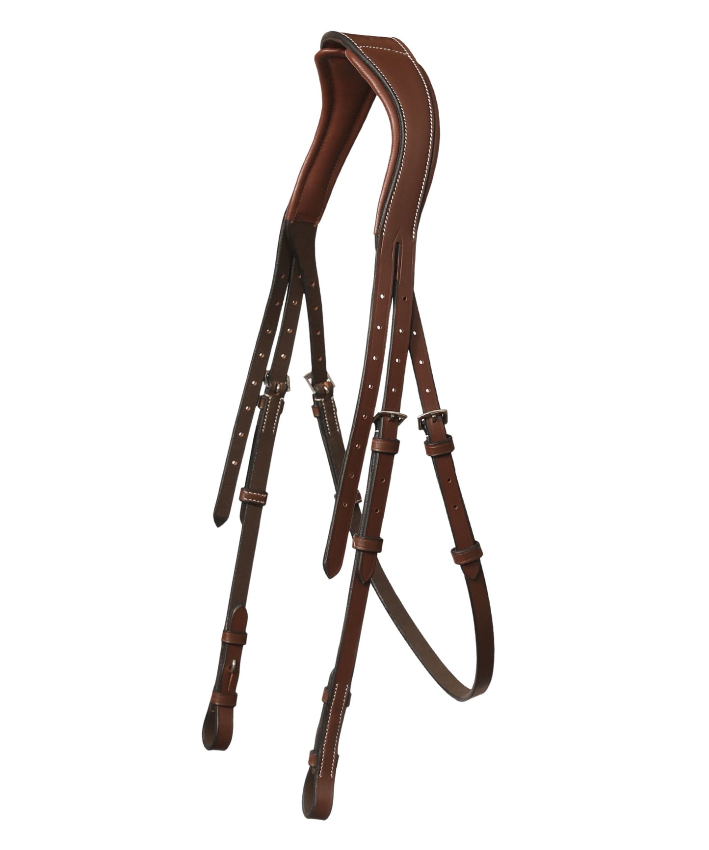 Bridles & Reins ExionPro Triple Strap 'Anti-Pressure' Crownpiece