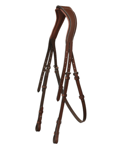 Bridles & Reins ExionPro Triple Strap 'Anti-Pressure' Crownpiece