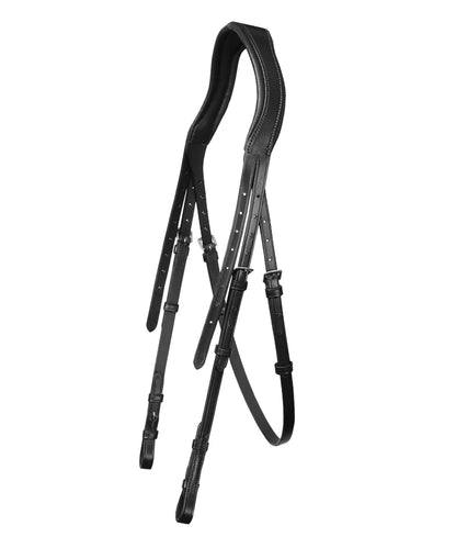 Bridles & Reins ExionPro 'Leo' Classic Dressage Bridle with Reins