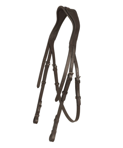Bridles & Reins Replacement Crownpiece of ExionPro Dressage Anti-Pressure Raised Comfort Padded Bridle