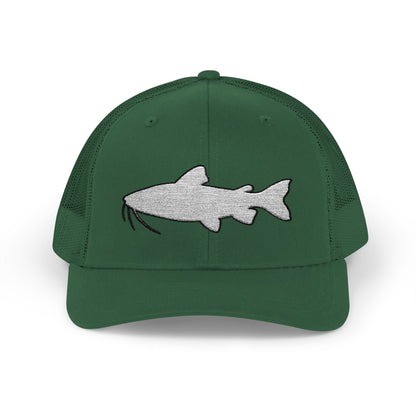 Texas Rigged Tees Catfish Silhouette — Embroidered Baseball Cap