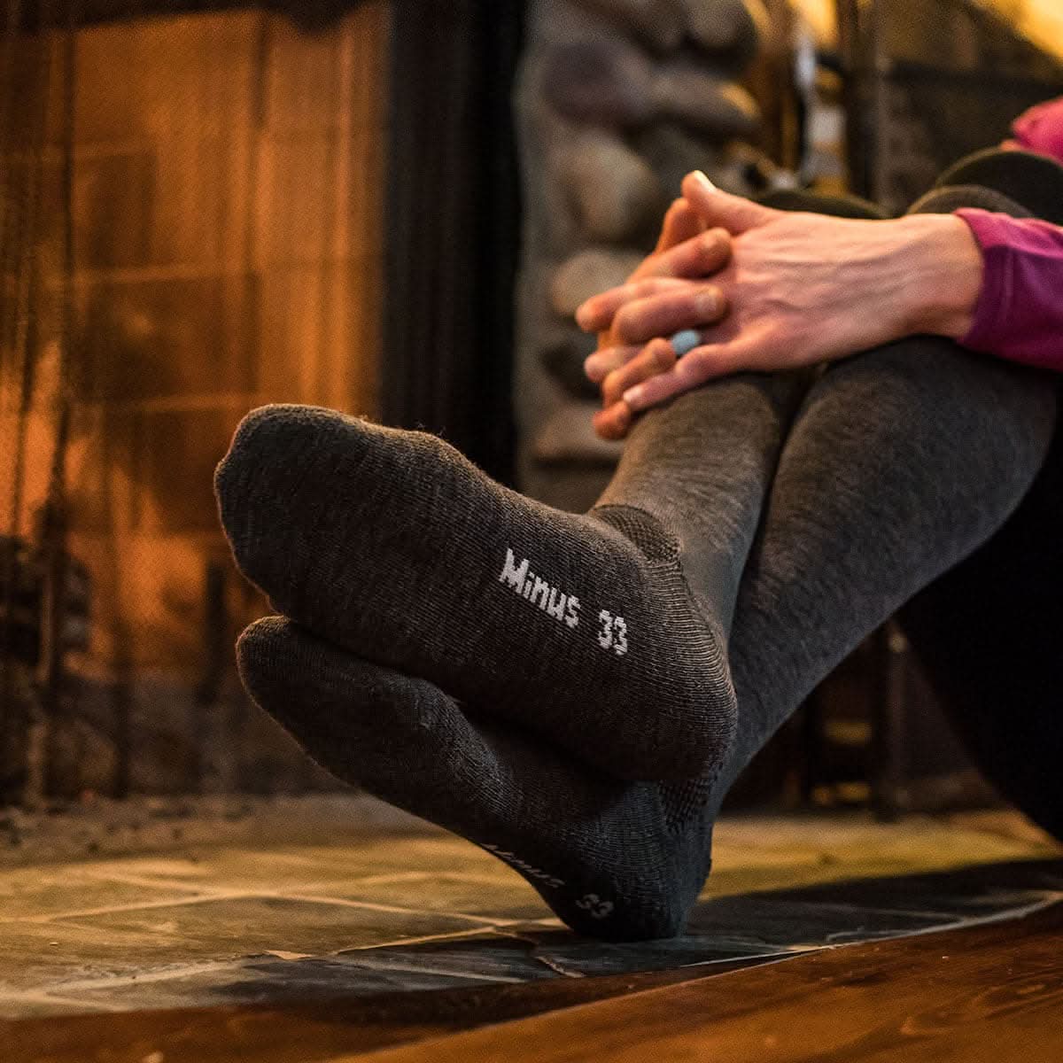 Minus33 Lightweight - Ski and Snowboard Over the Calf Socks