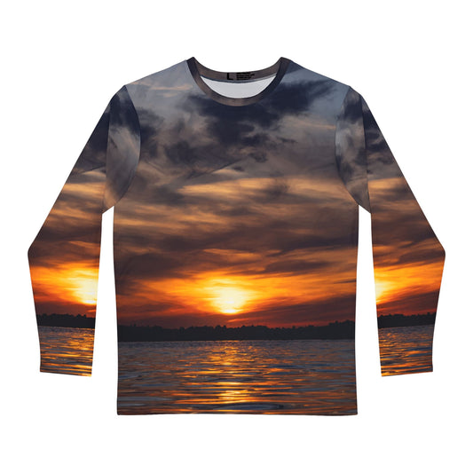 Texas Rigged Tees Lake Sunset — Unisex Long Sleeve  (SPF 50+)