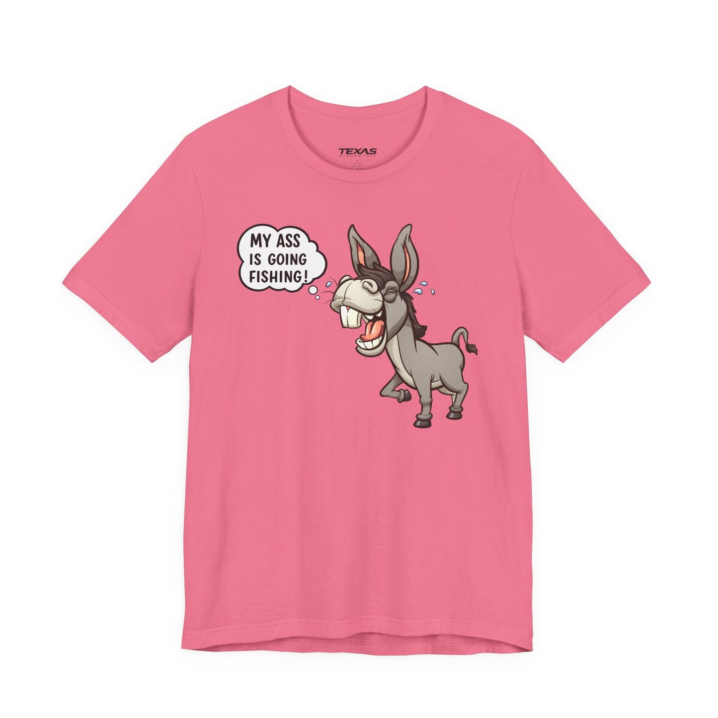 Texas Rigged Tees My Ass Is Going Fishing — Unisex Cotton Tee