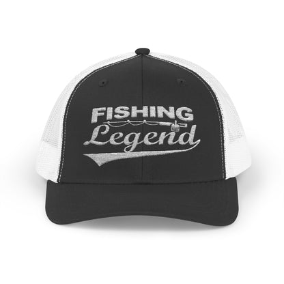 Texas Rigged Tees Fishing Legend — Embroidered Baseball Cap