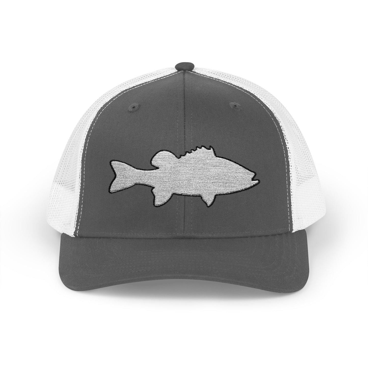 Texas Rigged Tees Bass Silhouette — Embroidered Baseball Cap