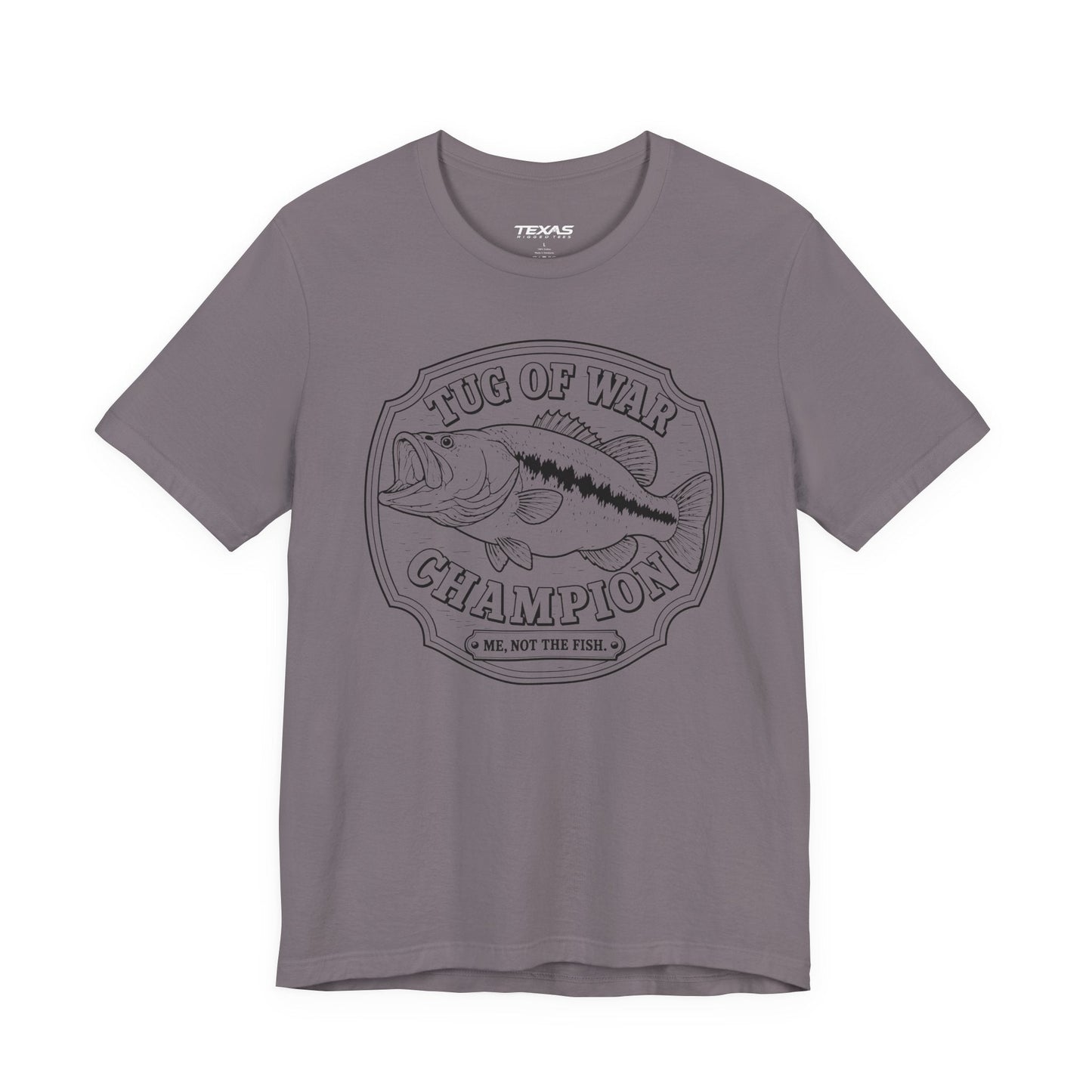 Texas Rigged Tees Tug of War Champion — Unisex Cotton Tee
