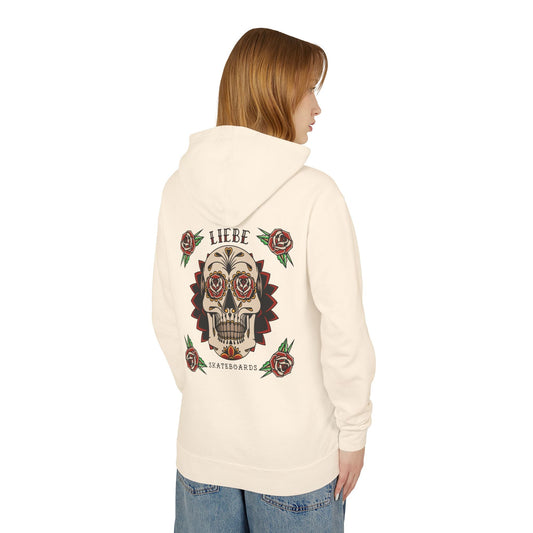 Liebe Calavera Rosa Hoodie