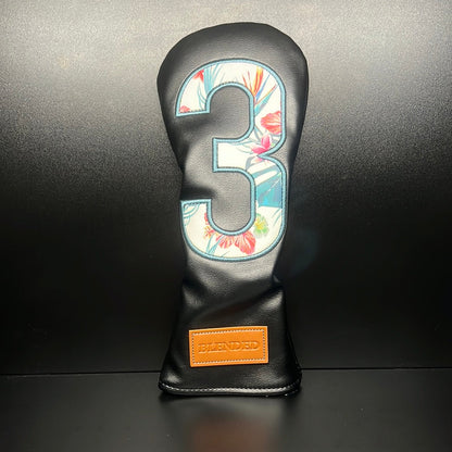 ParWestGolf Tropical Floral Print Headcover