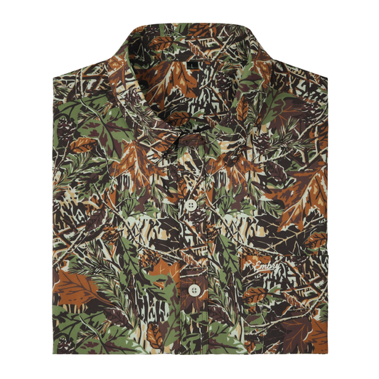 Embry Outdoors Performance Button Up - Forest