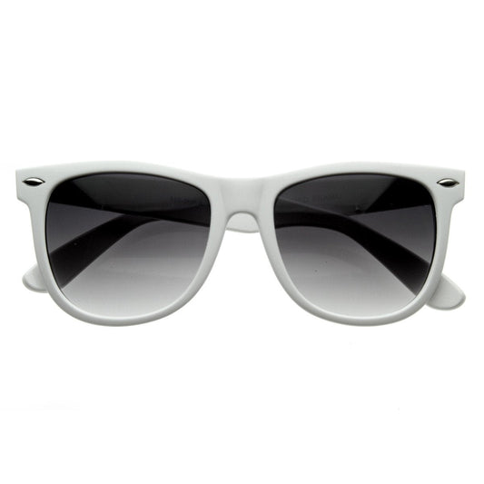 zeroUV  - Classic Retro Large Colorful Horned Rim Sunglasses 2767