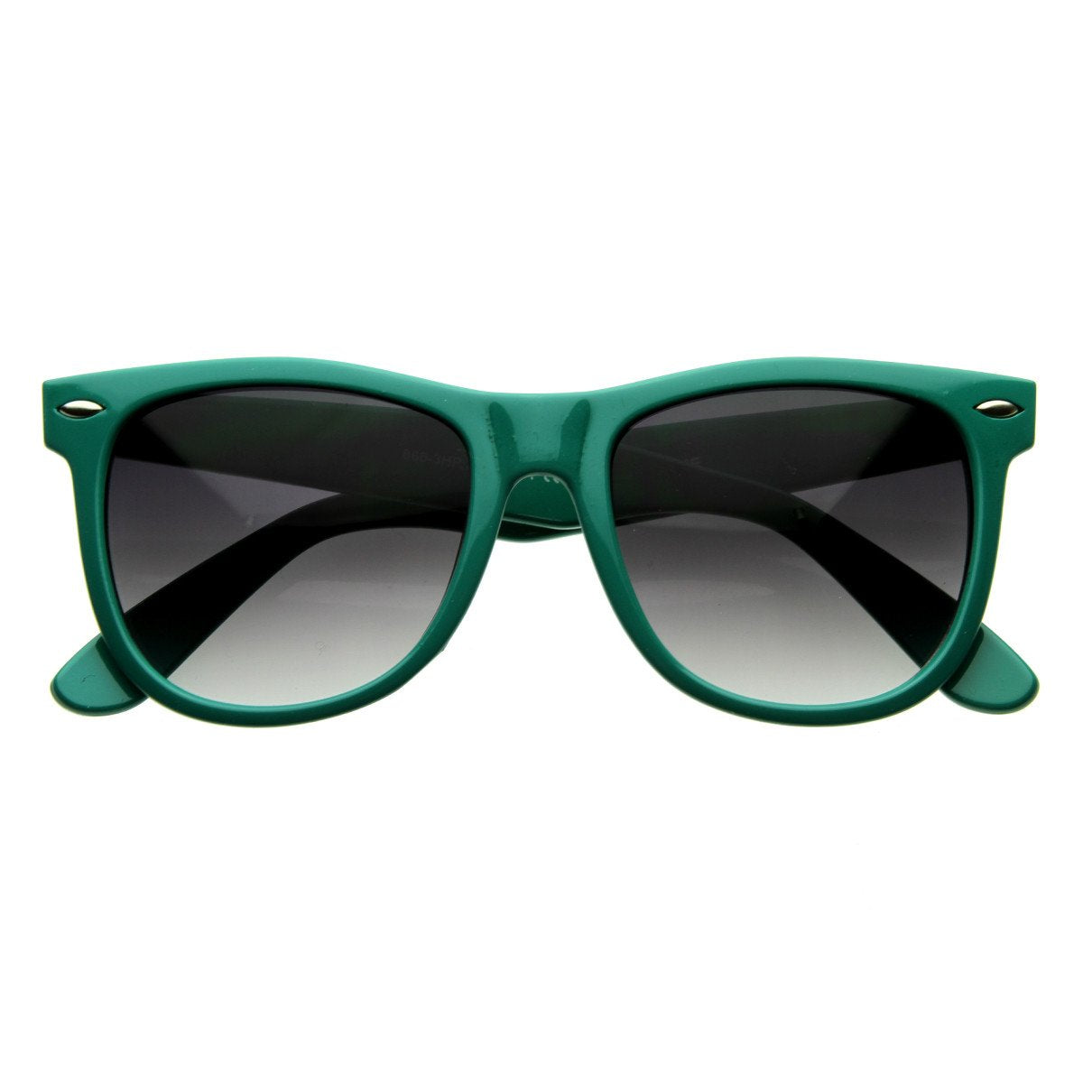 zeroUV  - Classic Retro Large Colorful Horned Rim Sunglasses 2767