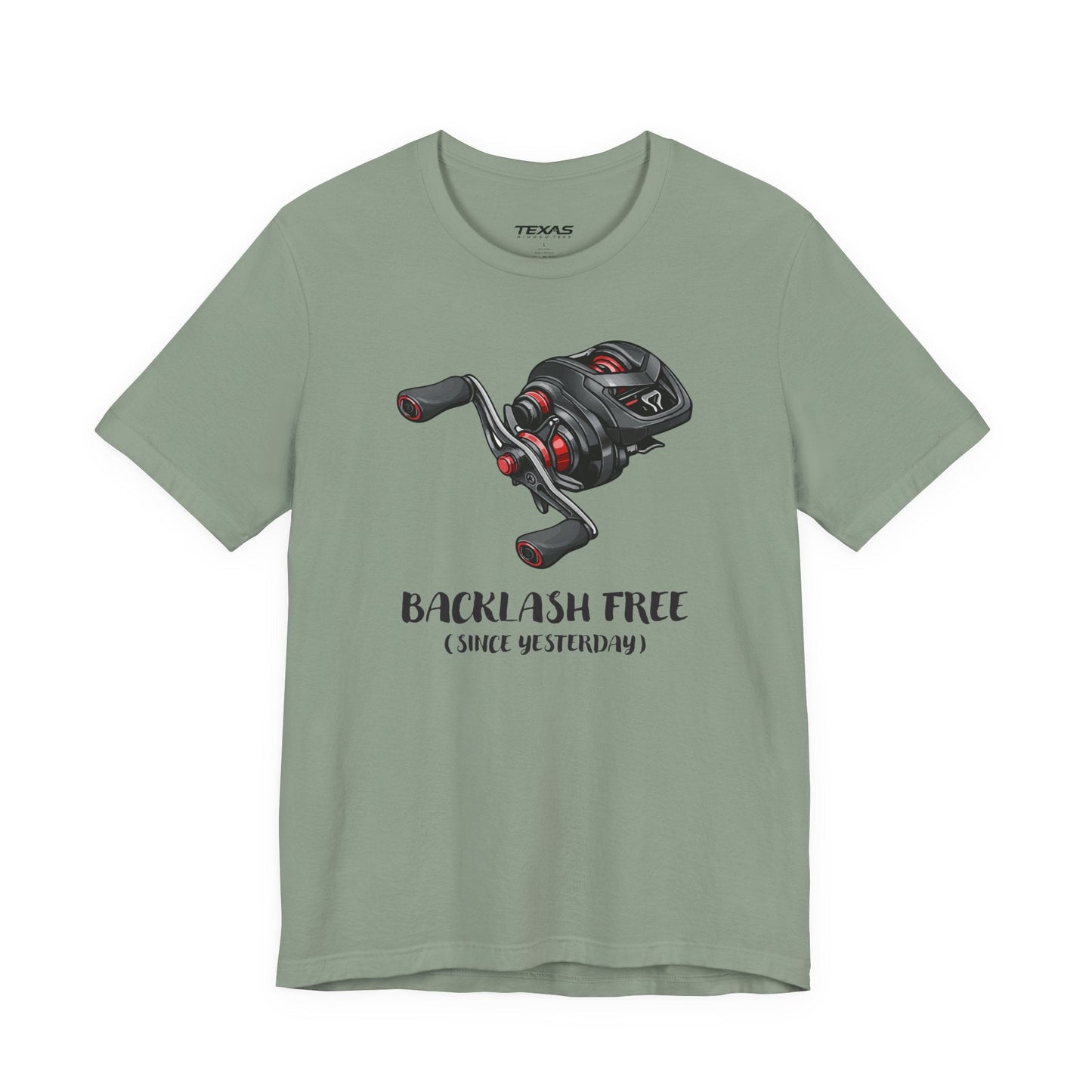 Texas Rigged Tees Backlash Free Since Yesterday — Unisex Cotton Tee