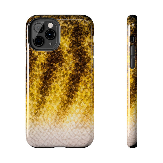 Texas Rigged Tees Smallmouth Bass — Tough Phone Case