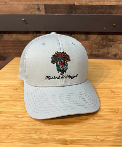 Hooked & Tagged  - Full Strut Embroidered Hat