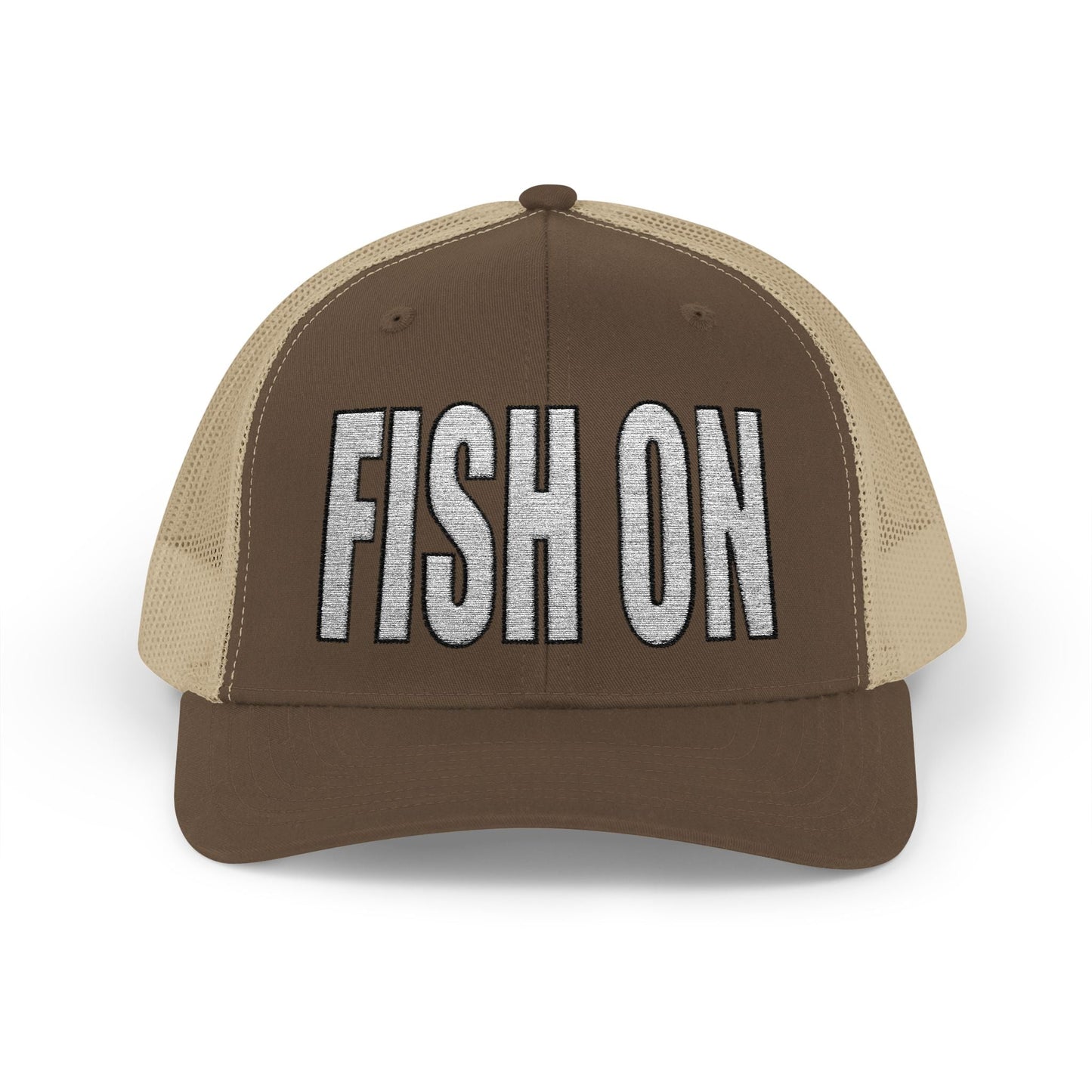 Texas Rigged Tees FISH ON — Embroidered Baseball Cap