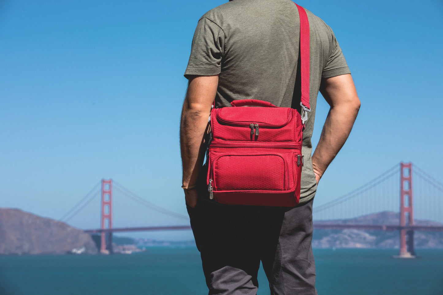 Picnic Time Pranzo Lunch Bag Cooler with Utensils