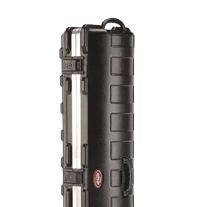 SKB Cases ATA Standard Hard Plastic Wheeled Golf Bag Travel Case, Black (2 Pack)