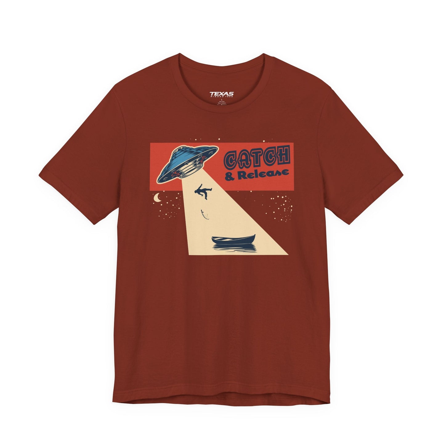 Texas Rigged Tees Catch & Release — Unisex Cotton Tee