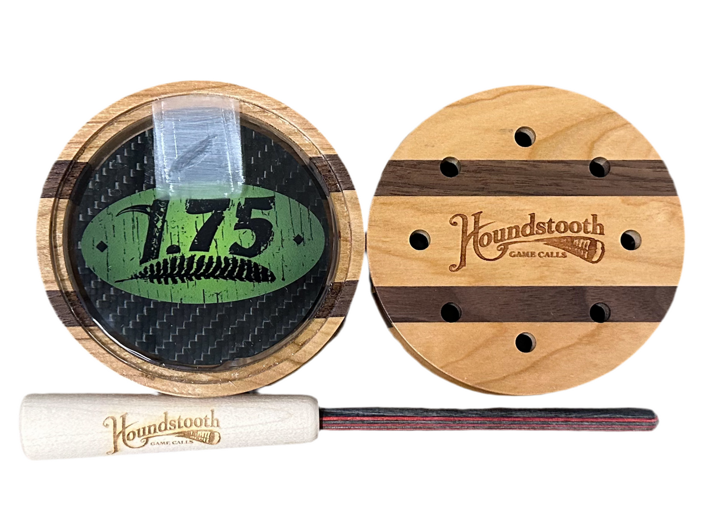 Houndstooth 1.75 Crystal Over Carbon Fiber Turkey Call