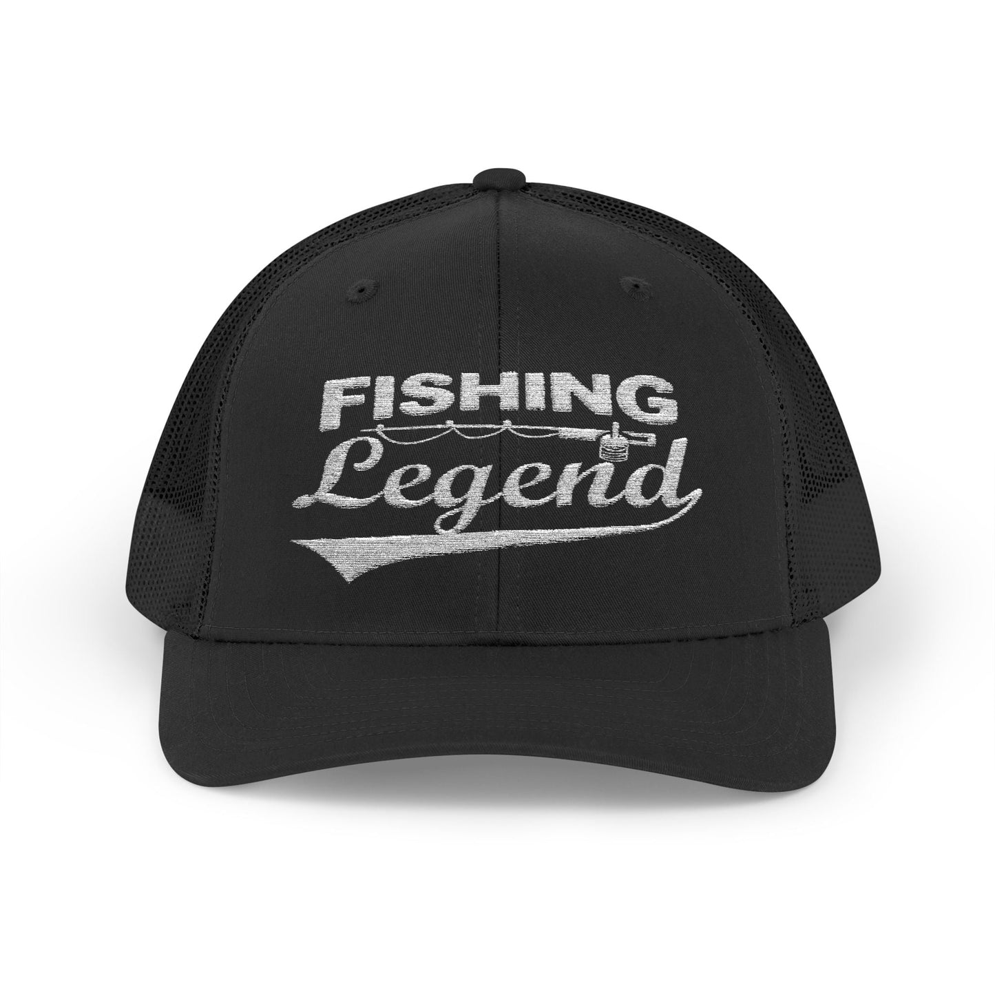 Texas Rigged Tees Fishing Legend — Embroidered Baseball Cap