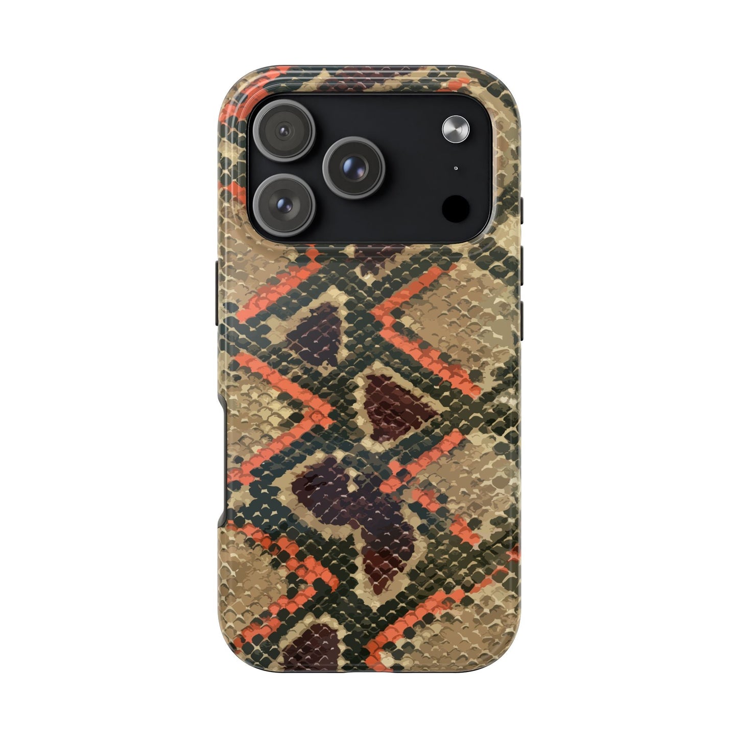 Texas Rigged Tees Burmese Python — Tough Phone Case