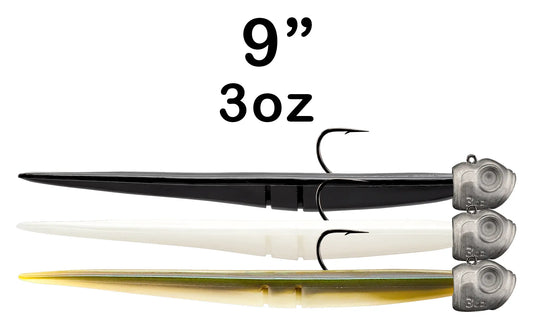 Lunker City 9" 3oz Pre-Rigged Slug-Go