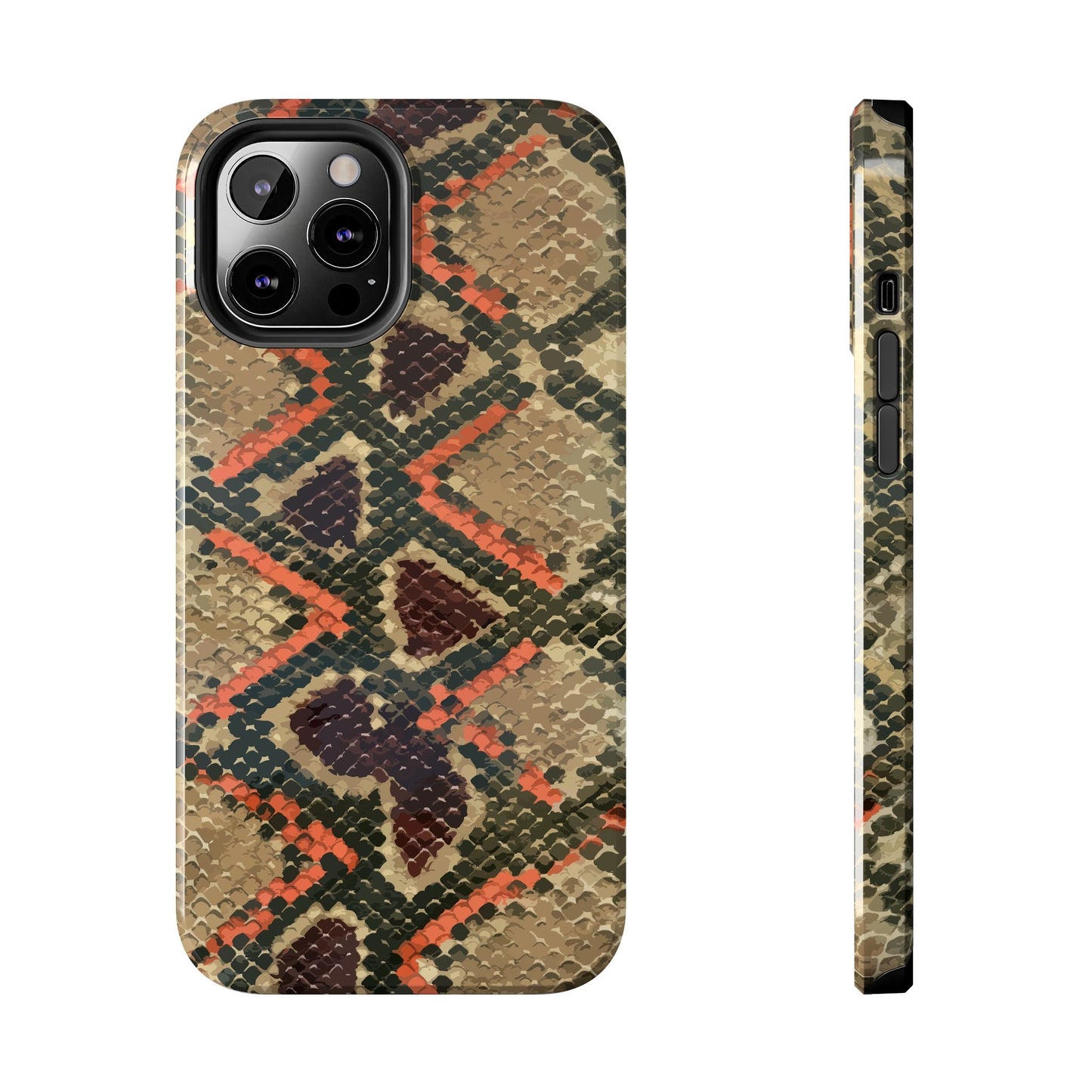 Texas Rigged Tees Burmese Python — Tough Phone Case