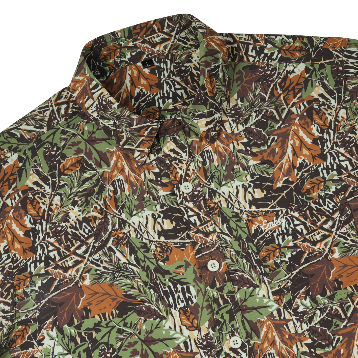 Embry Outdoors Performance Button Up - Forest