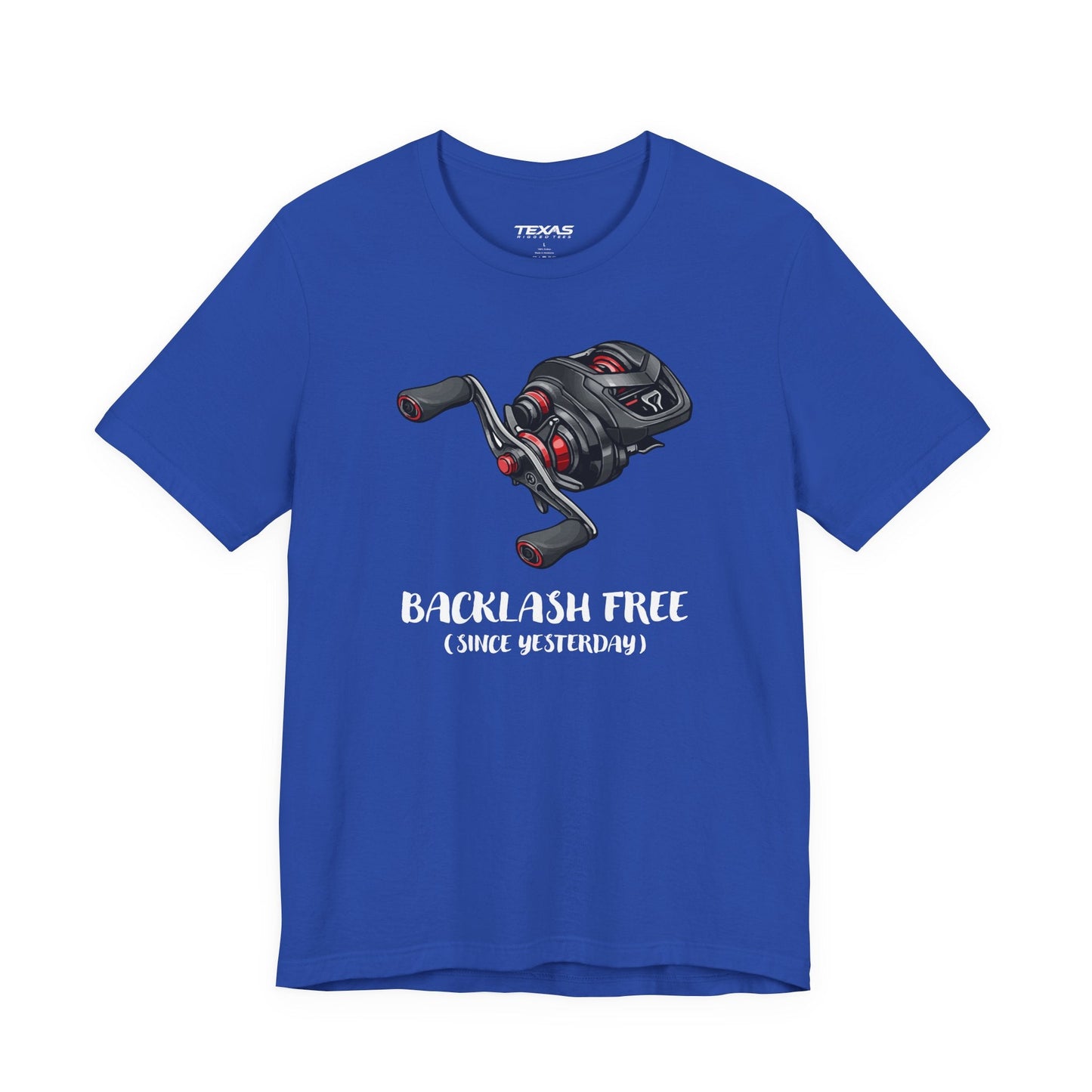Texas Rigged Tees Backlash Free Since Yesterday — Unisex Cotton Tee