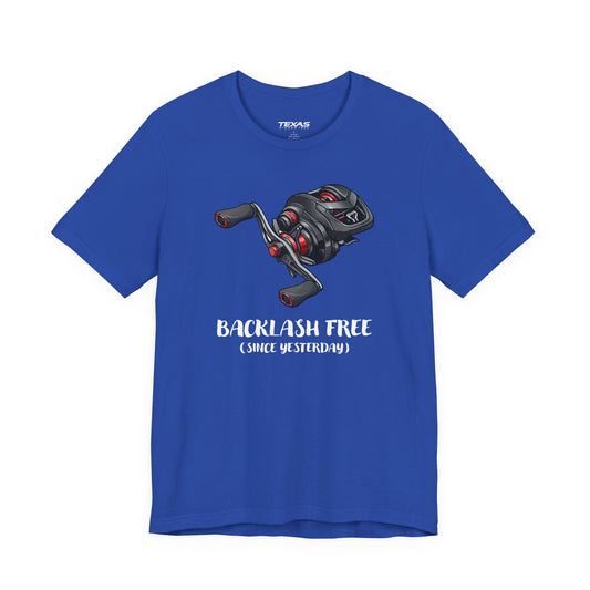 Texas Rigged Tees Backlash Free Since Yesterday — Unisex Cotton Tee