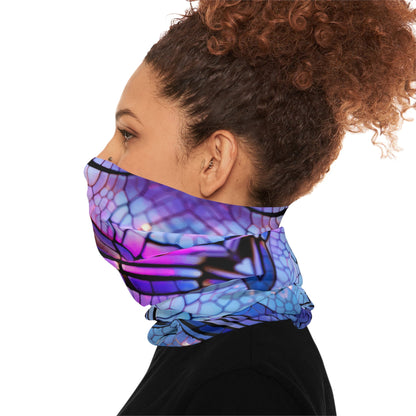 Texas Rigged Tees Dragonfly — Unisex Neck Gaiter (SPF 50+)