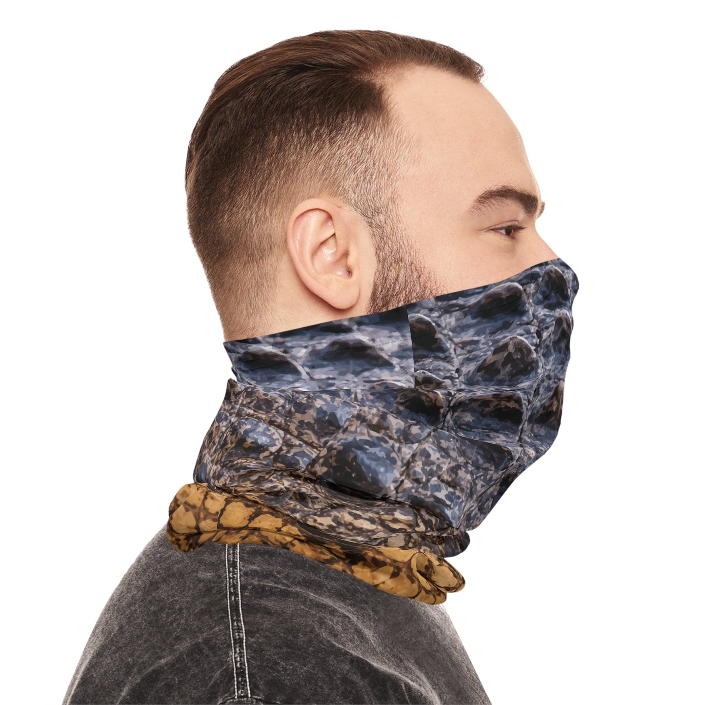 Texas Rigged Tees See You Later Alligator — Unisex Neck Gaiter (SPF 50+)
