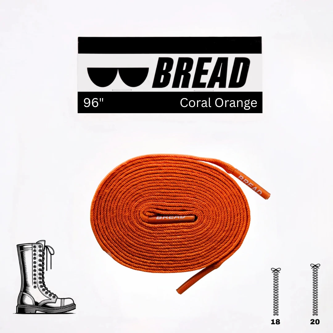 Lace Bread  Coral Orange
