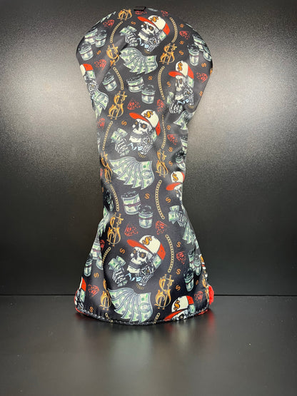 ParWestGolf Rad Skeletons Canvas Headcover