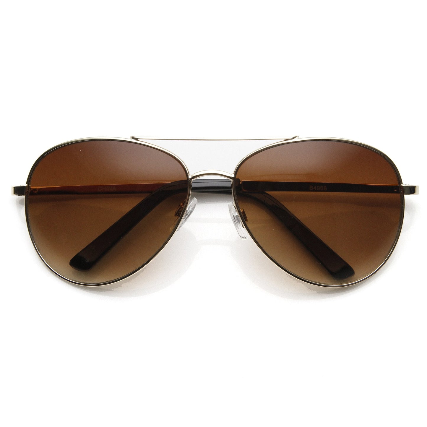 zeroUV  - Large Round Full Metal Aviator Sunglasses 1373 58mm
