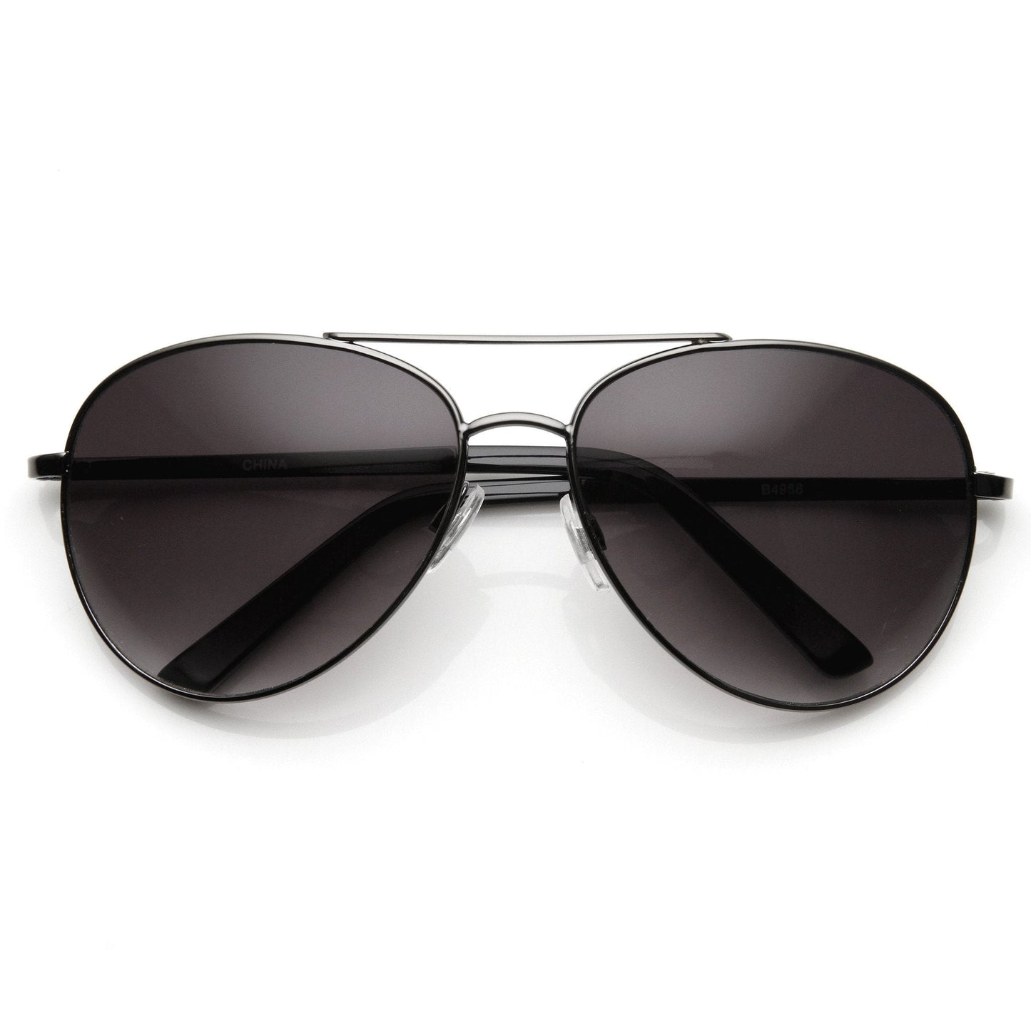 zeroUV  - Large Round Full Metal Aviator Sunglasses 1373 58mm