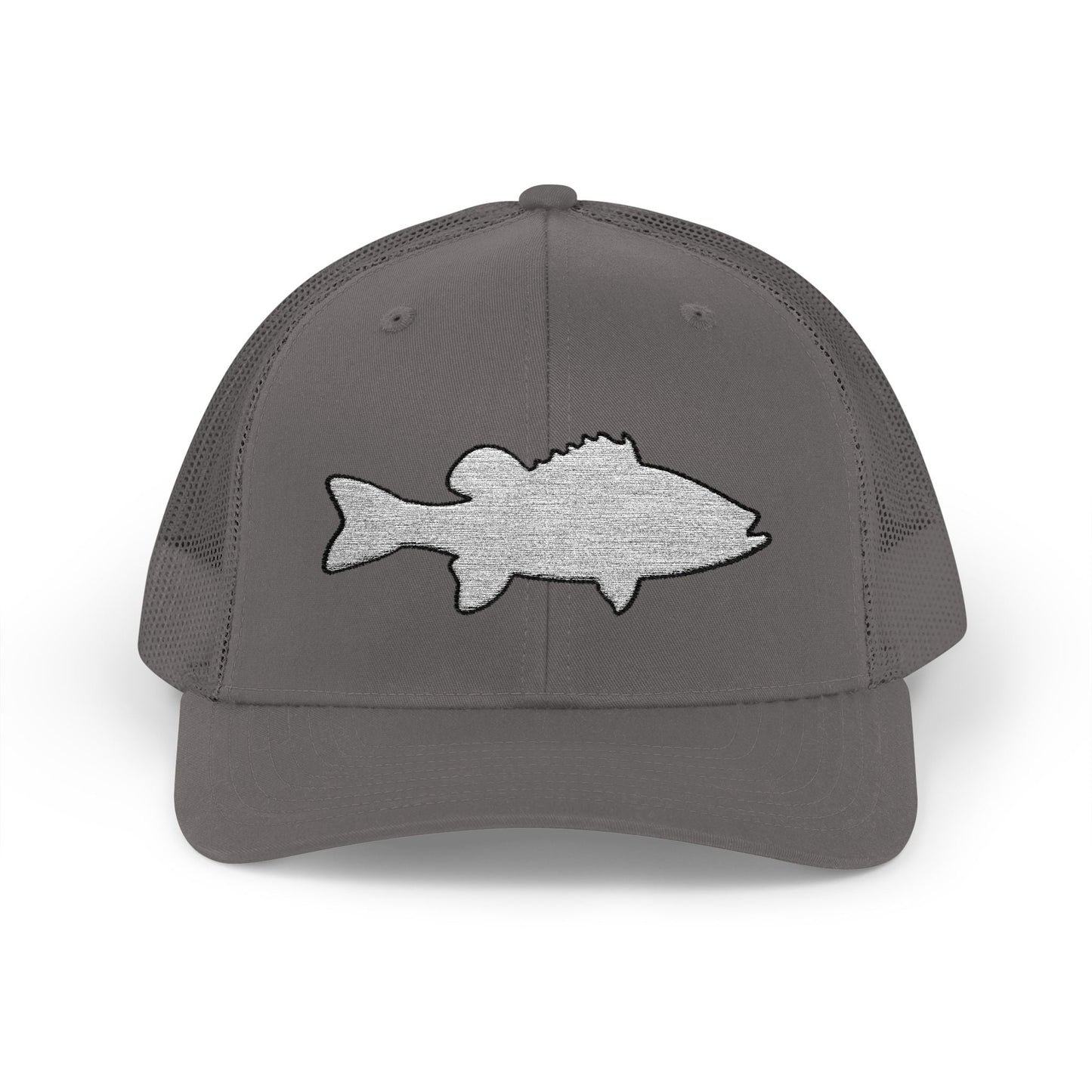 Texas Rigged Tees Bass Silhouette — Embroidered Baseball Cap