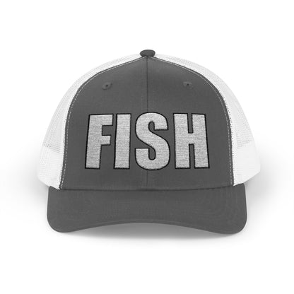 Texas Rigged Tees FISH — Embroidered Baseball Cap